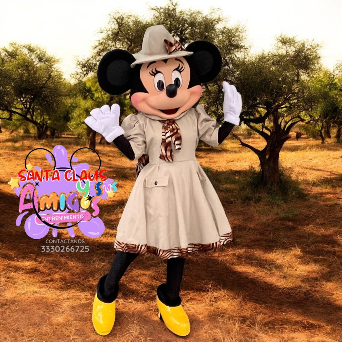 MICKEY O MINNIE MOUSE DIVERSION CON BURBUJAS