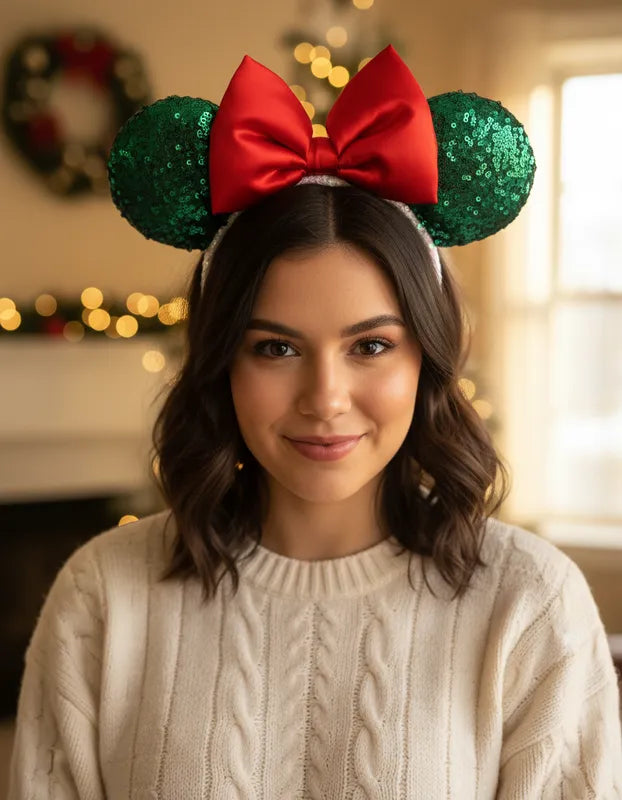 Orejitas Emerald Shine