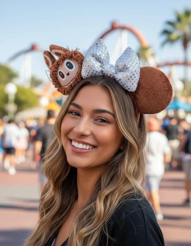 Orejitas inspiradas en las labubu