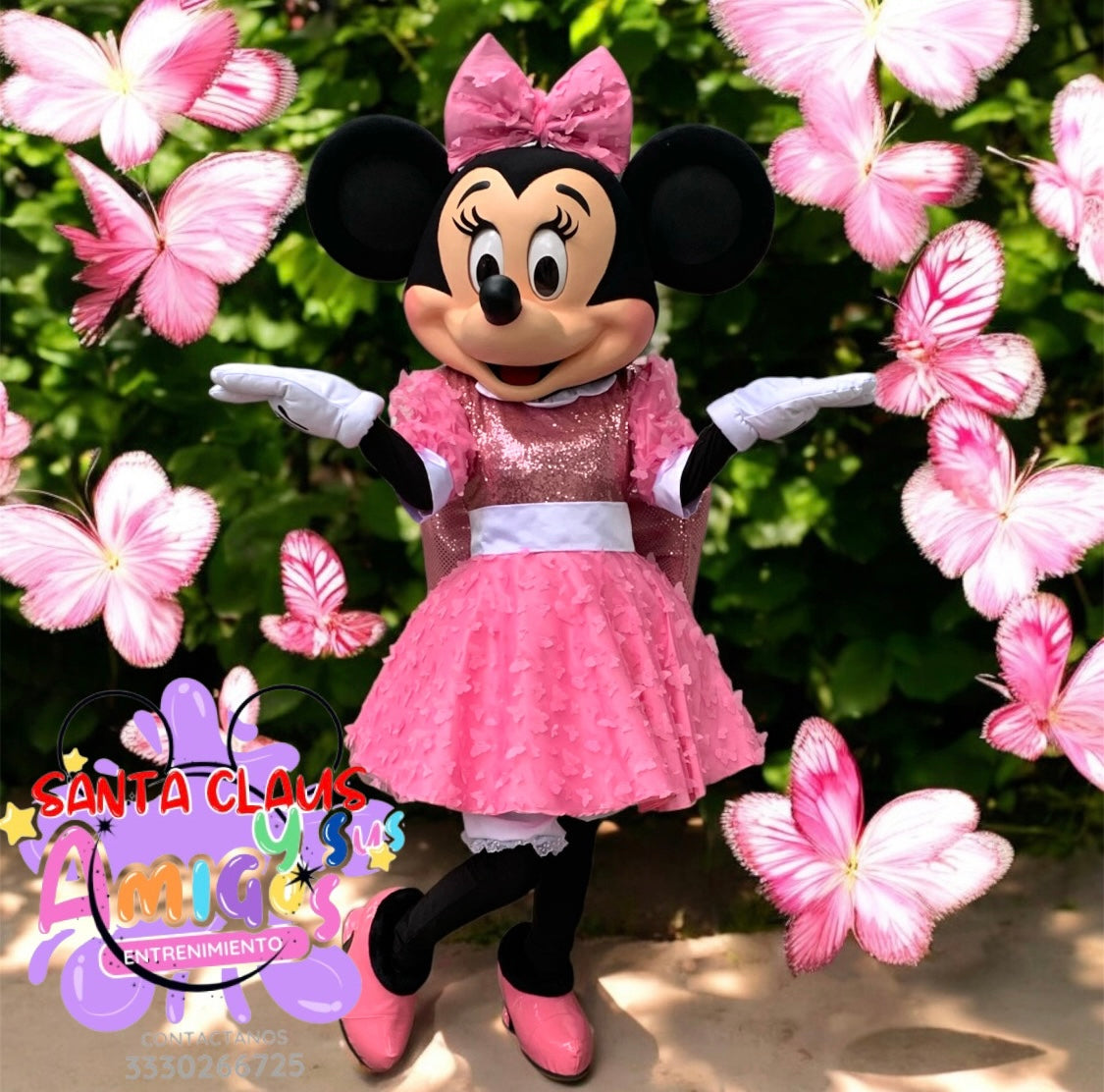 MICKEY O MINNIE MOUSE DIVERSION CON BURBUJAS
