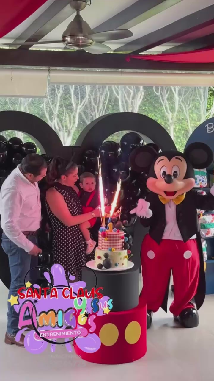 MICKEY O MINNIE MOUSE DIVERSION CON BURBUJAS